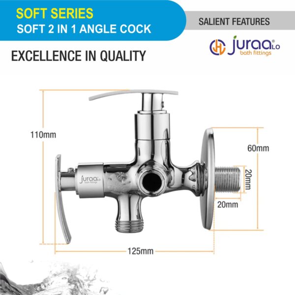 Soft 2 in 1 Angle Cock-4