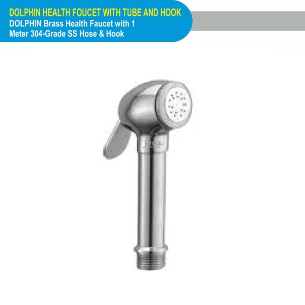 Dolphin Health Faucet with Tube and Hook-1