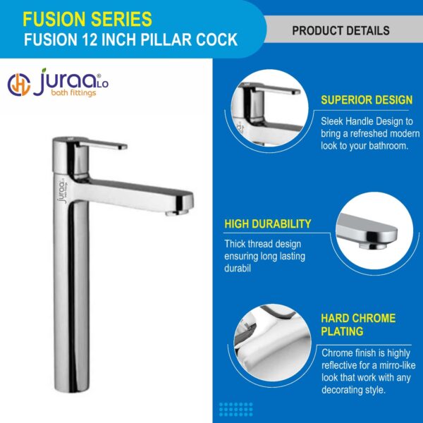 Fusion 12 Inch Pillar Cock-2