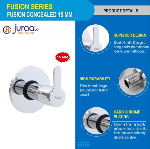 Fusion Concealed 15 MM-2