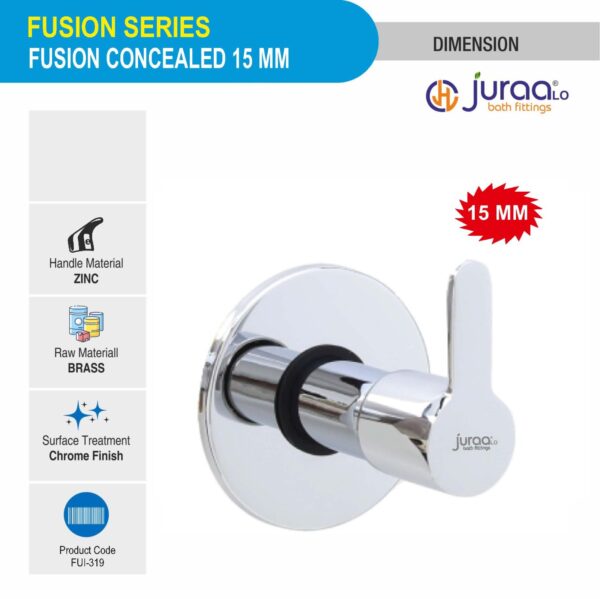 Fusion Concealed 15 MM-3