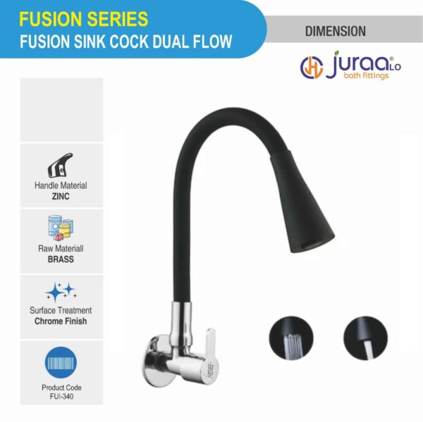 Fusion Sink Cock Dual Flow-3